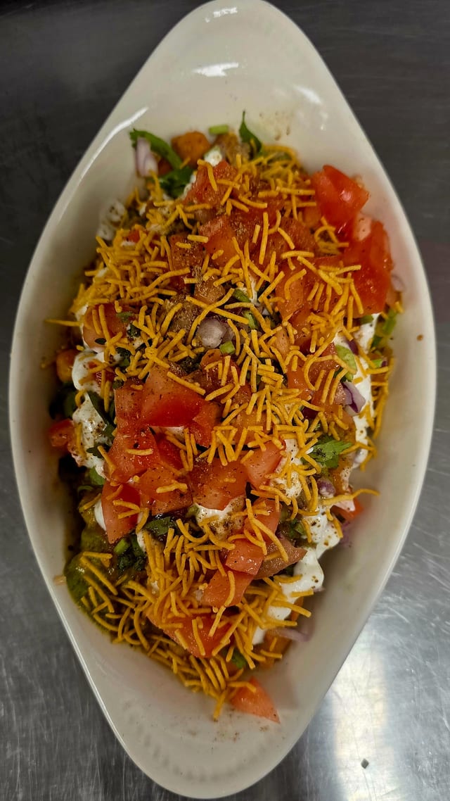 Samosa Chaat.